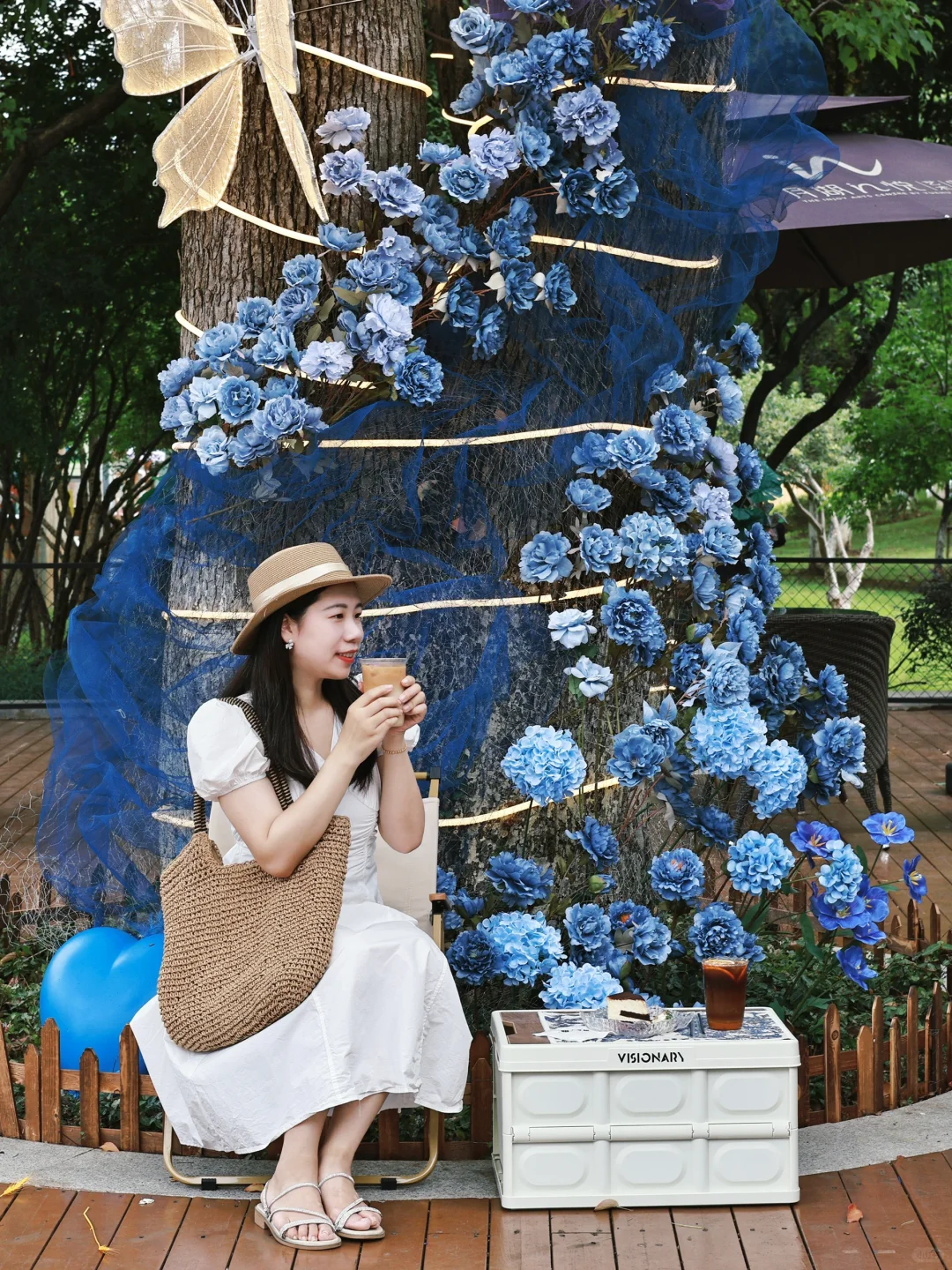 Live武汉新店☕被蝴蝶🦋包围的限定浪漫