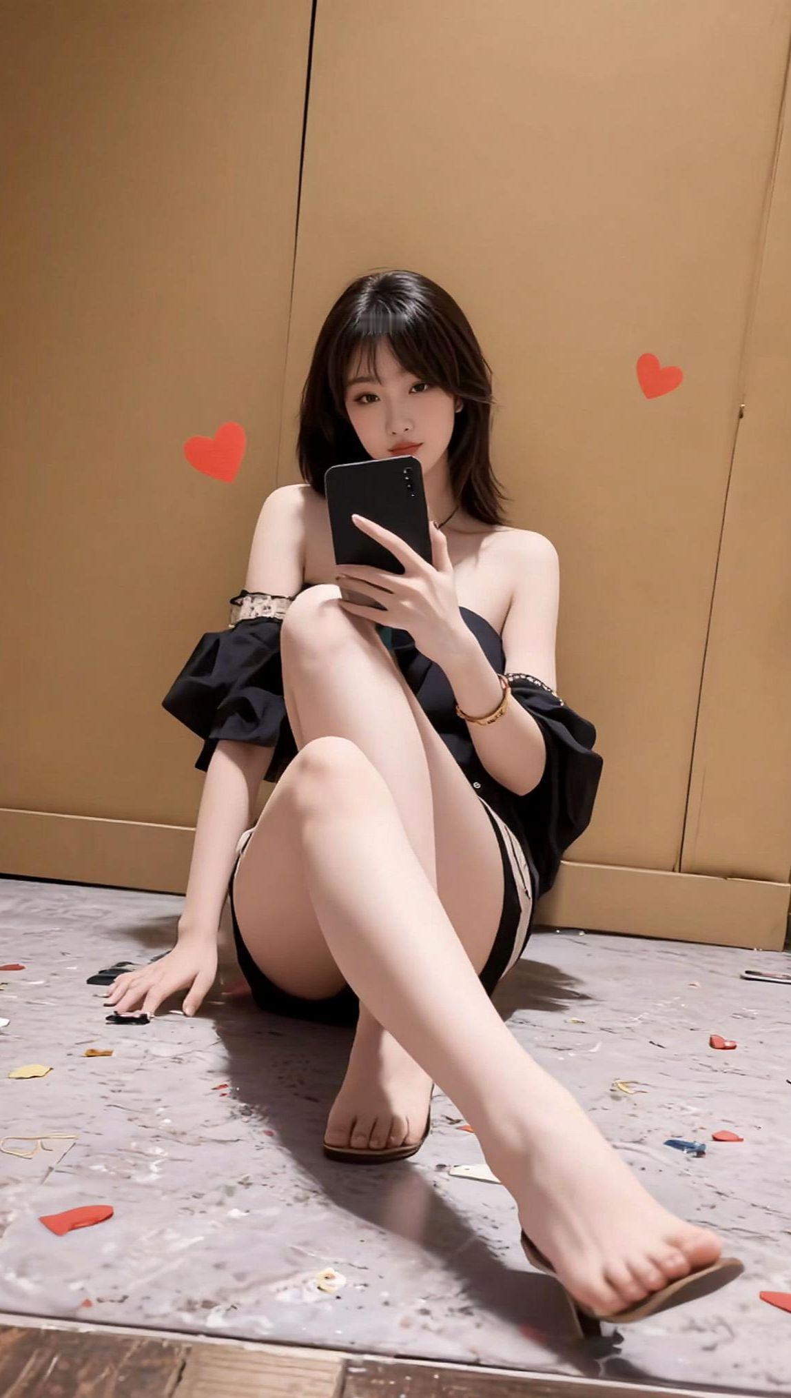 AI露肩自拍照 抖音ai创作