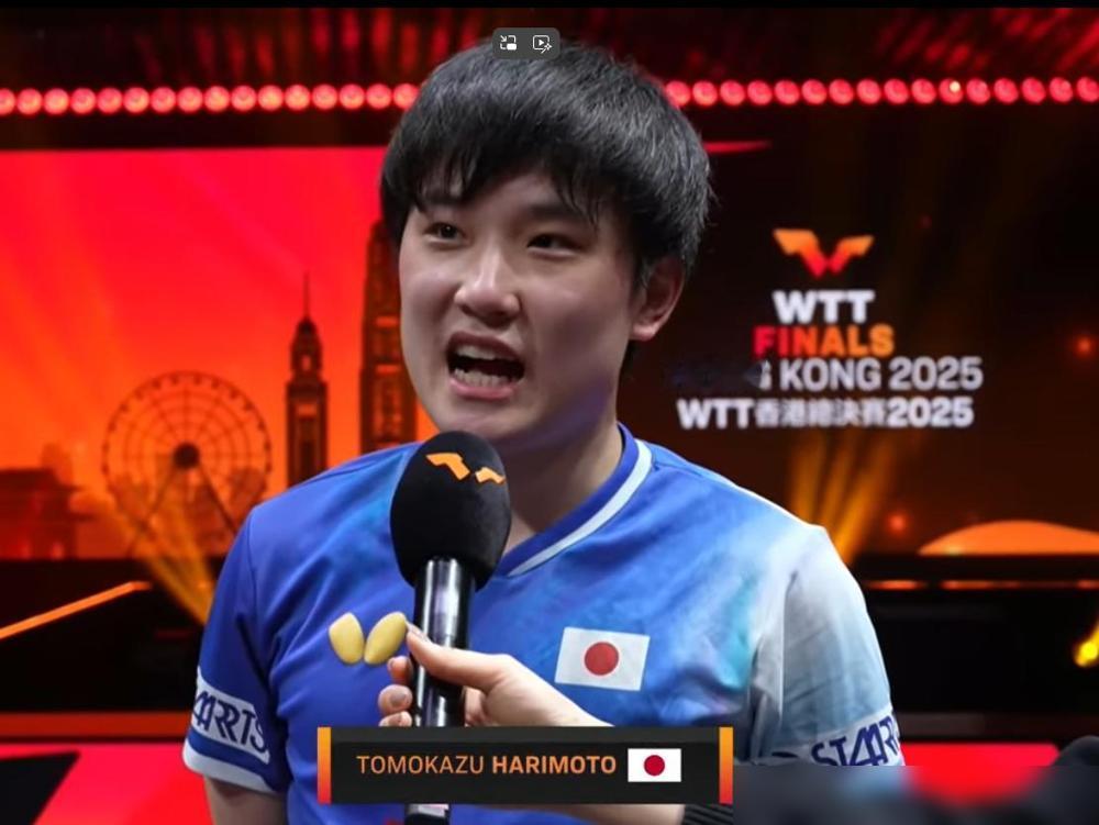 我去！张本智和居然用粤语打招呼，现场发出了震耳欲聋的欢呼声。

简单说下，就是他