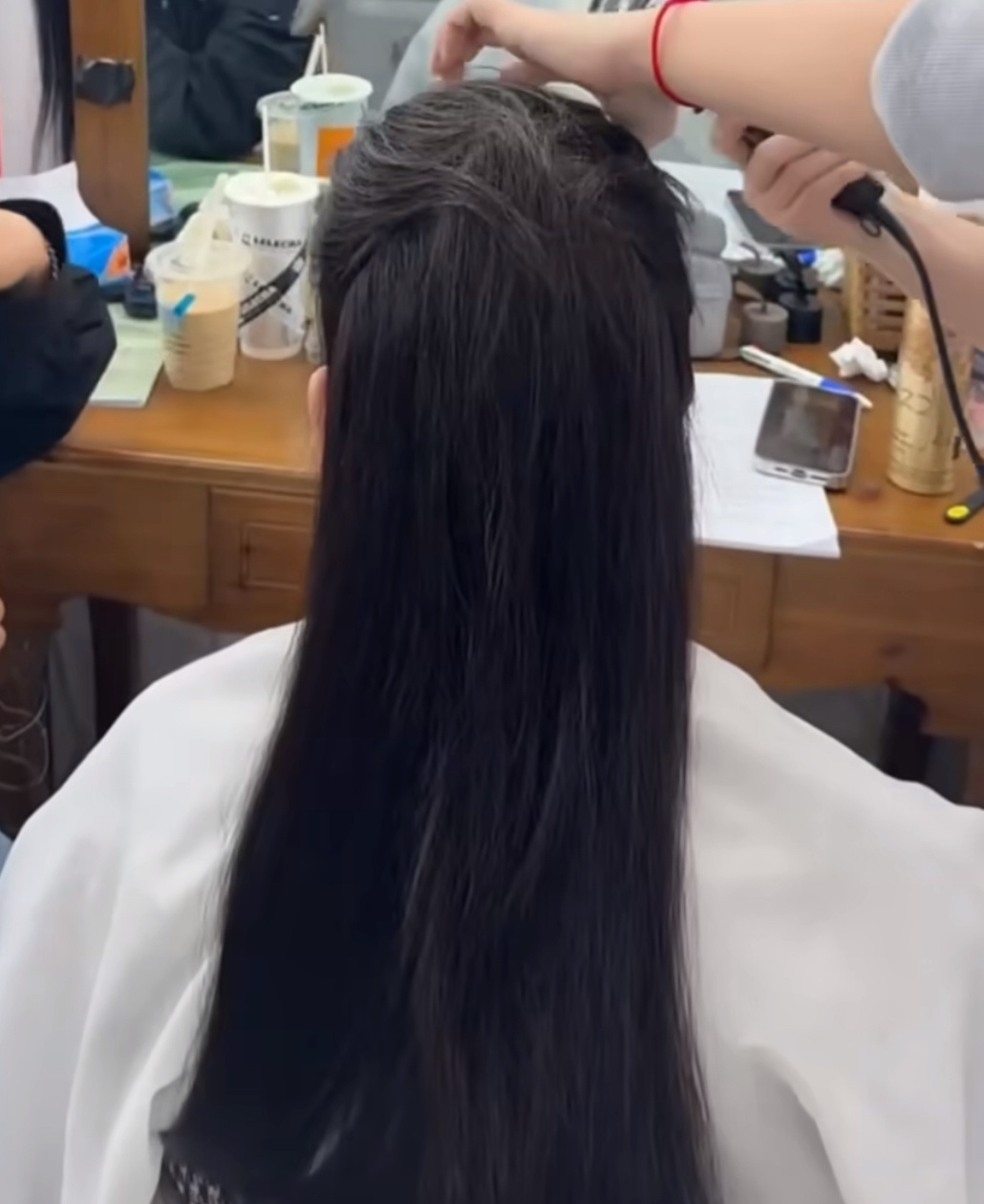 我有长发癖 ​​​