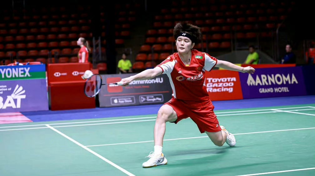 2026年丹麦羽毛球公开赛 王祉怡21-11, 21-9韩千禧晋级女单8强，为今