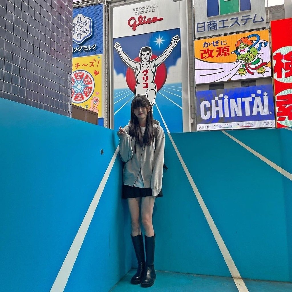 都以为是甜妹，谁能想到她177cm ​​​