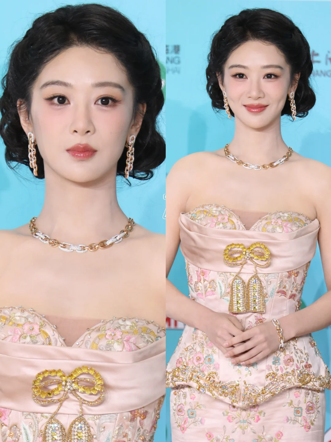 杨紫红毯生图，这个状态真的很能打了！
