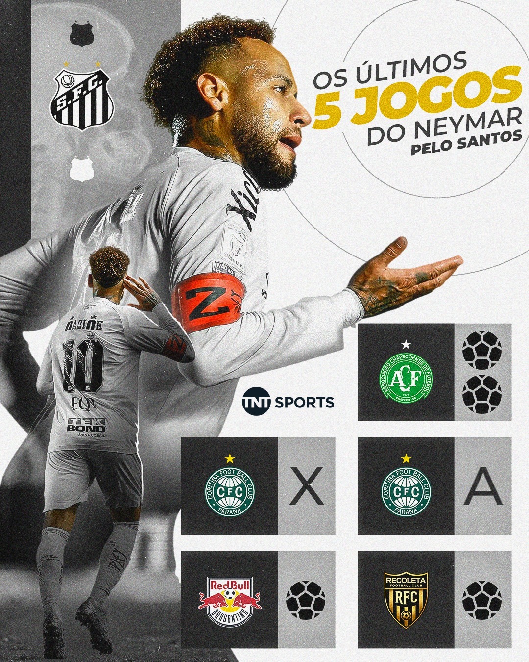 neymar（数据） 内马尔只要踏上赛场，总会掀起波澜！🔥👑代表桑托斯出战最
