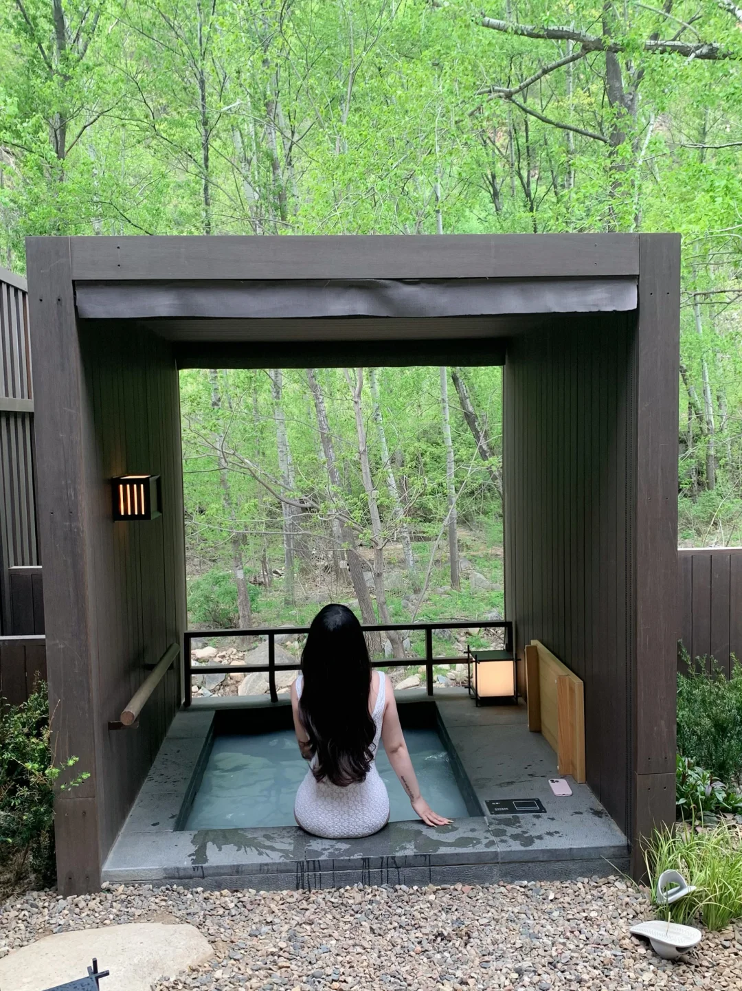 阿那亚雾灵山溪畔温泉｜山野私汤天花板✨
