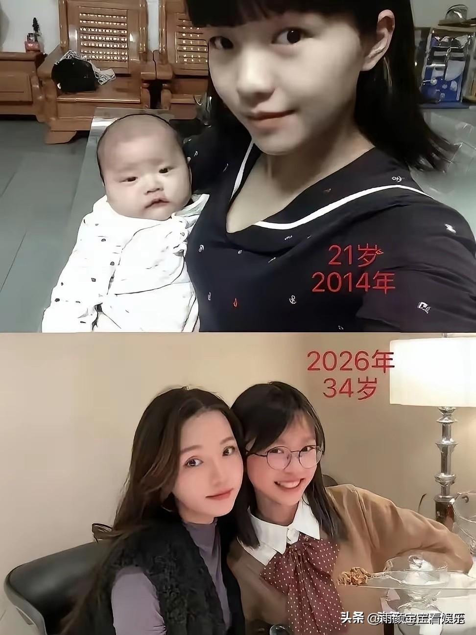 一看就知道是亲生的，鉴定费都省了