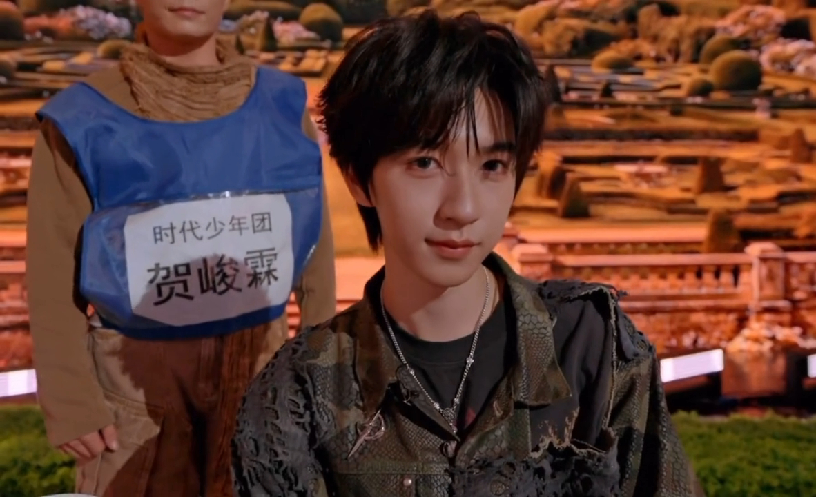 时代少年团hi6走位贺峻霖和时代少年团其他人反差感全员帅气营业的走位片段！其余成