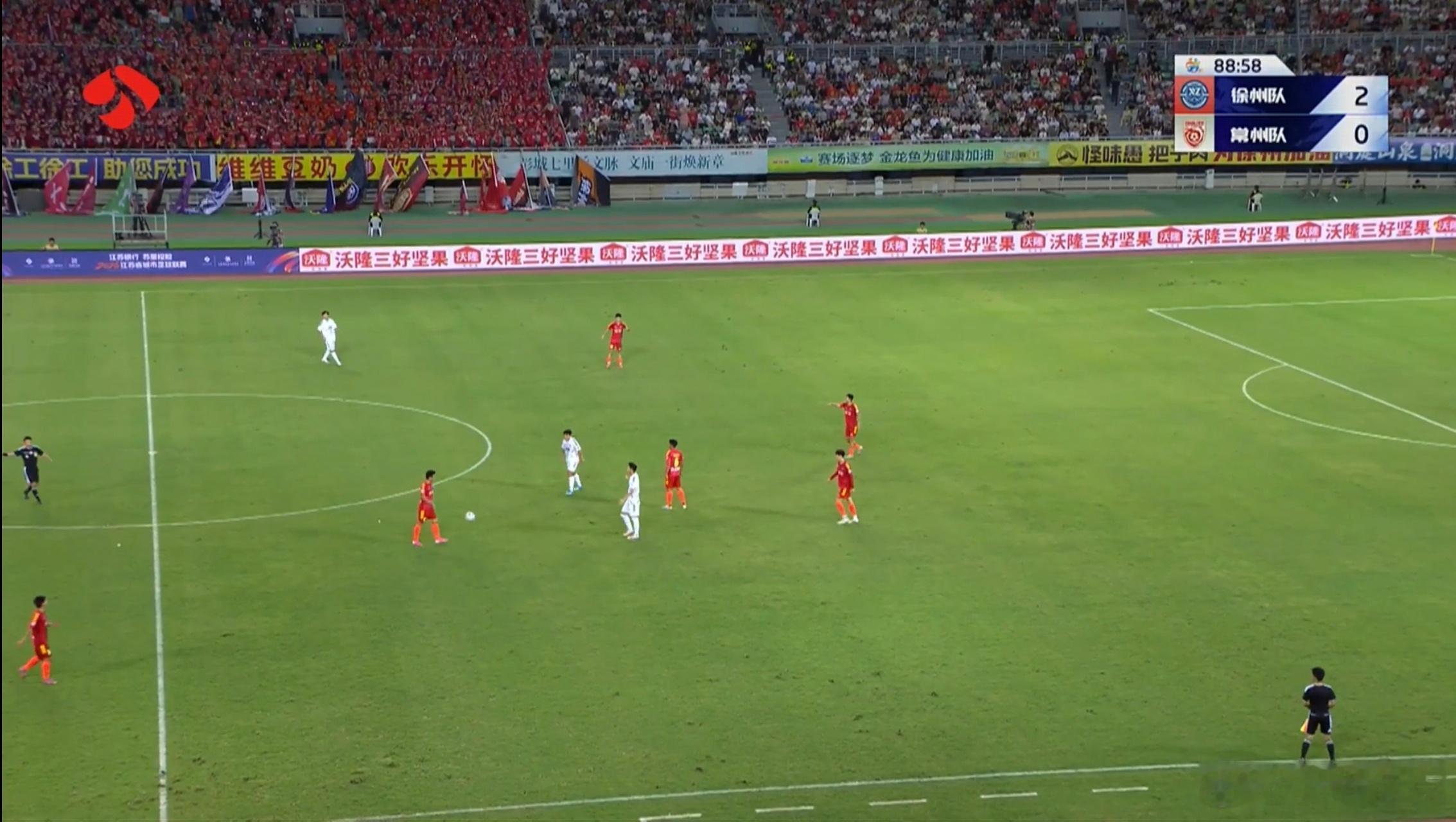 彭城2:0领先，拿下比赛问题不大。澎程也加油！ 
