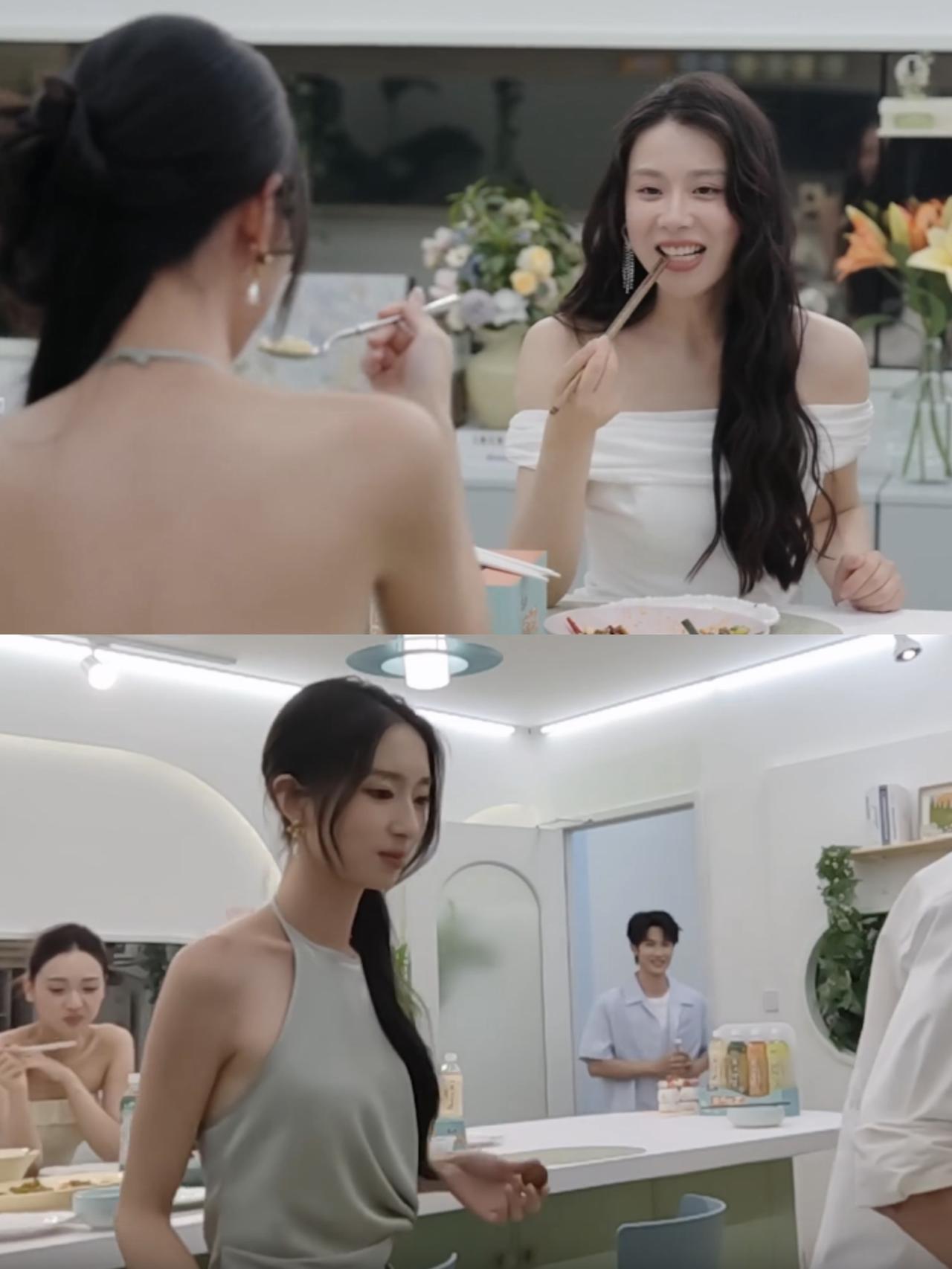《心动8》感觉这一季嘉宾都在减肥和健身
这一季嘉宾有多卷身材？玉珏节目前每天吃沙