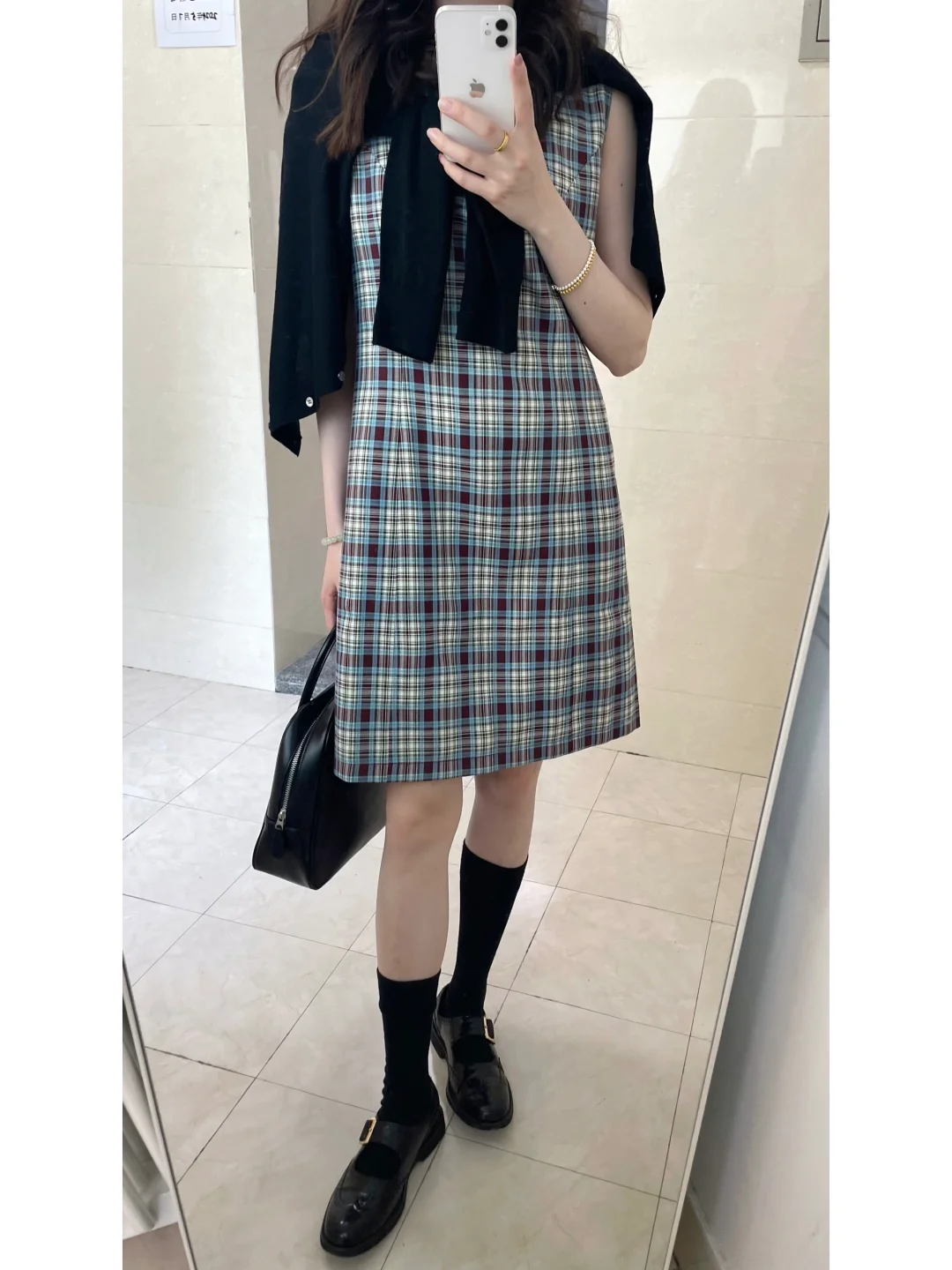 格纹背心裙🚶🏻‍♀️