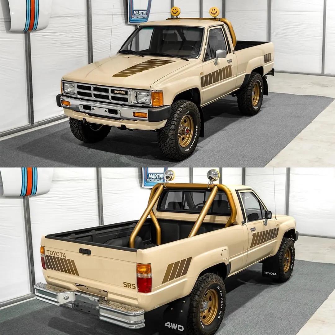丰田 Pickup SR5。1985款丰田 Pickup SR5，使用超过30年