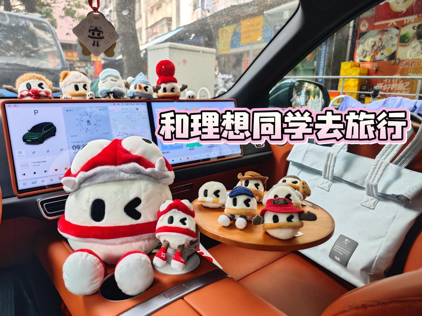 和理想同学去旅行理想旅行家  上一个冬天，我和家人带着理想同学去了北方看雪和玩雪