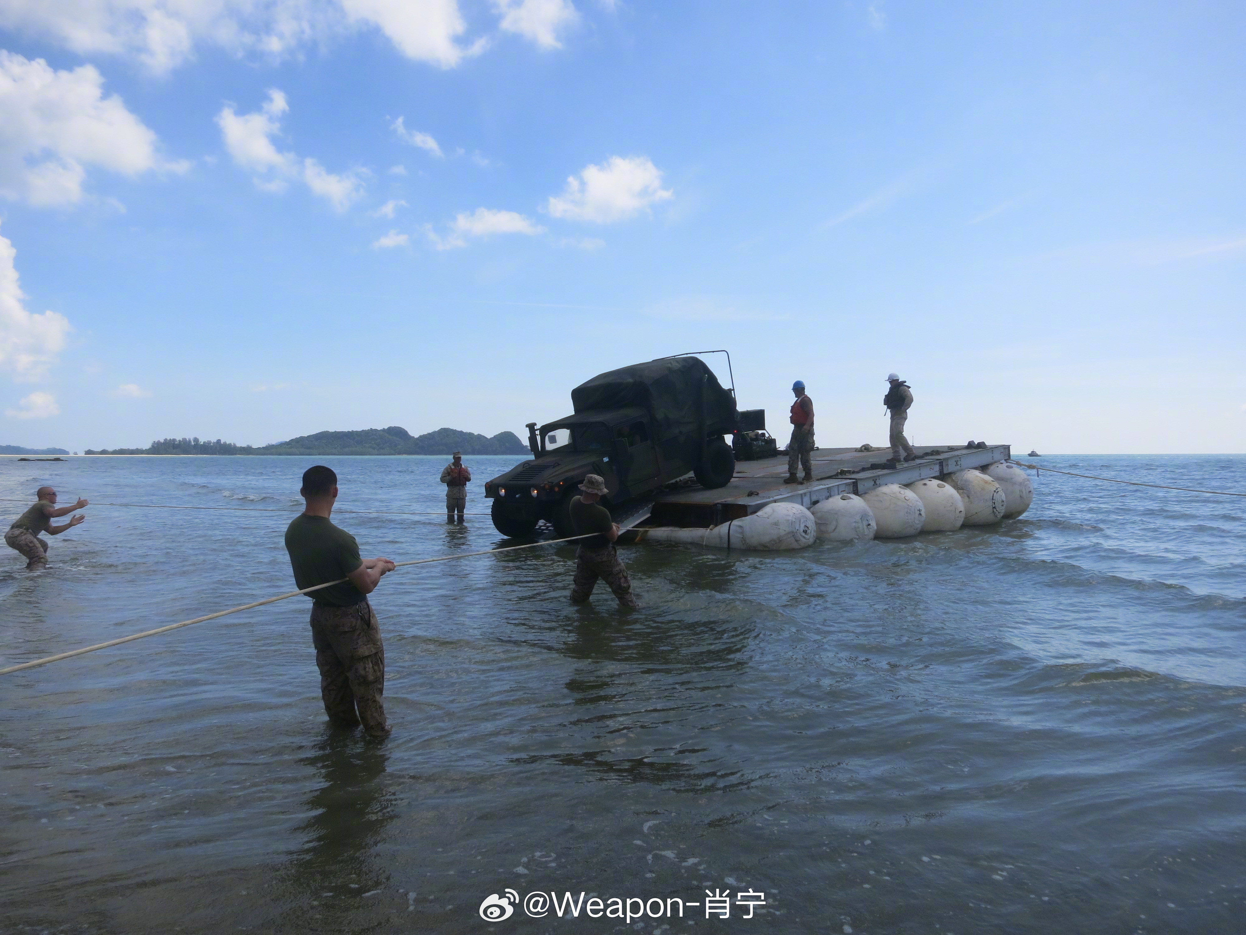 烽火问鼎计划每天认识一件兵器 美军便携式适应性战术桥接系统美国陆军工程研究与发展