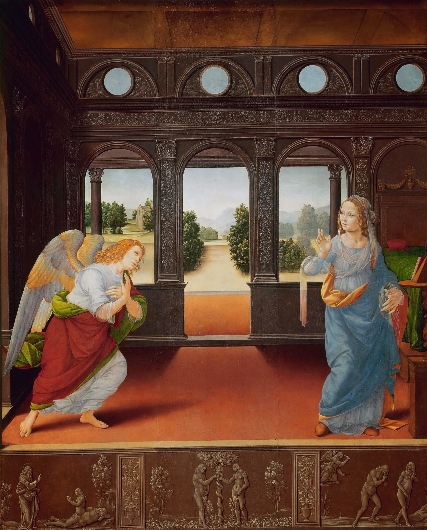 Lorenzo di Credi（1459-1537）天使报喜 Annuncia
