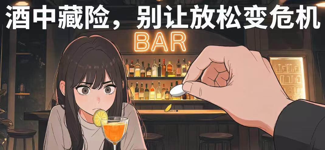 “无毒无副作用”的谎言：酒吧“被下药”，是一场针对所有人的公共安全警告
清吧的灯