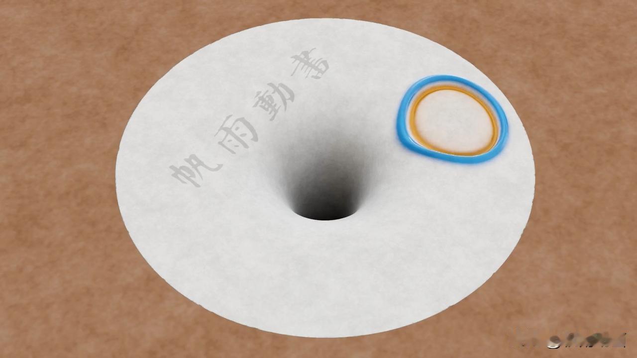 从前有个波，它诞生的位置很不好，
旁边就是平方反比无底洞，稍有不慎就会掉进去，进