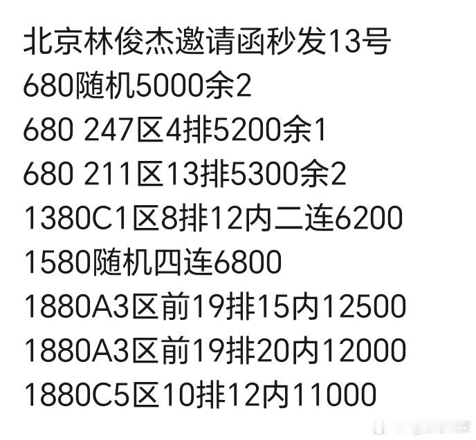 林俊杰北京演唱会是一张票也抢不到，大麦、猫眼都是秒无！但朋友圈的黄牛是天天在卖票