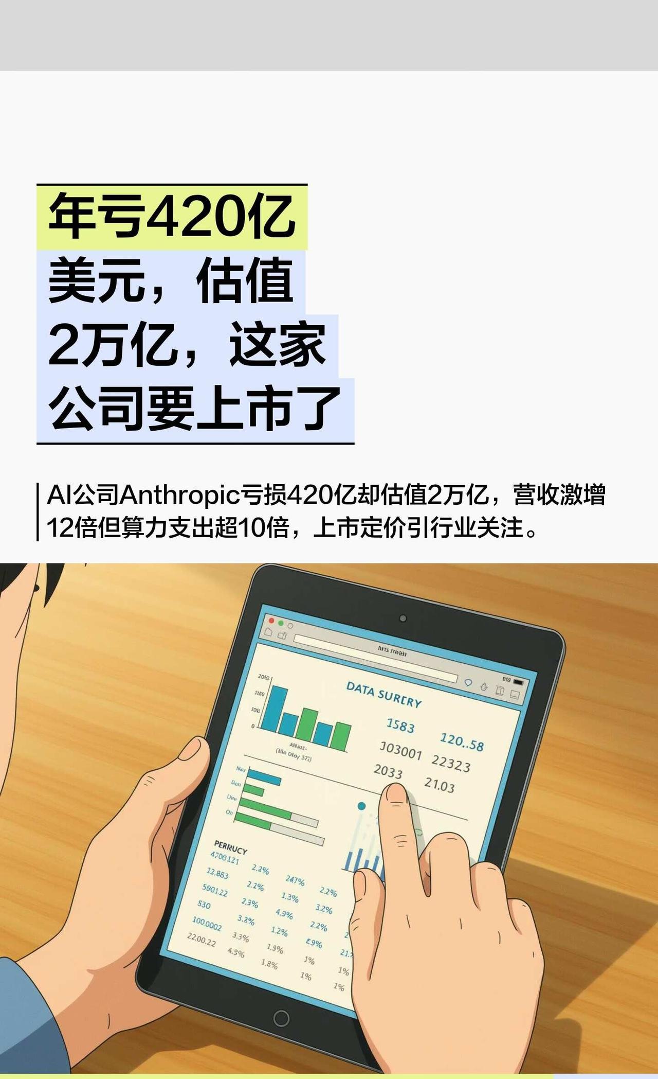 年亏420亿美元，估值2万亿，这家公司要上市了
Anthropic招股书：真实经