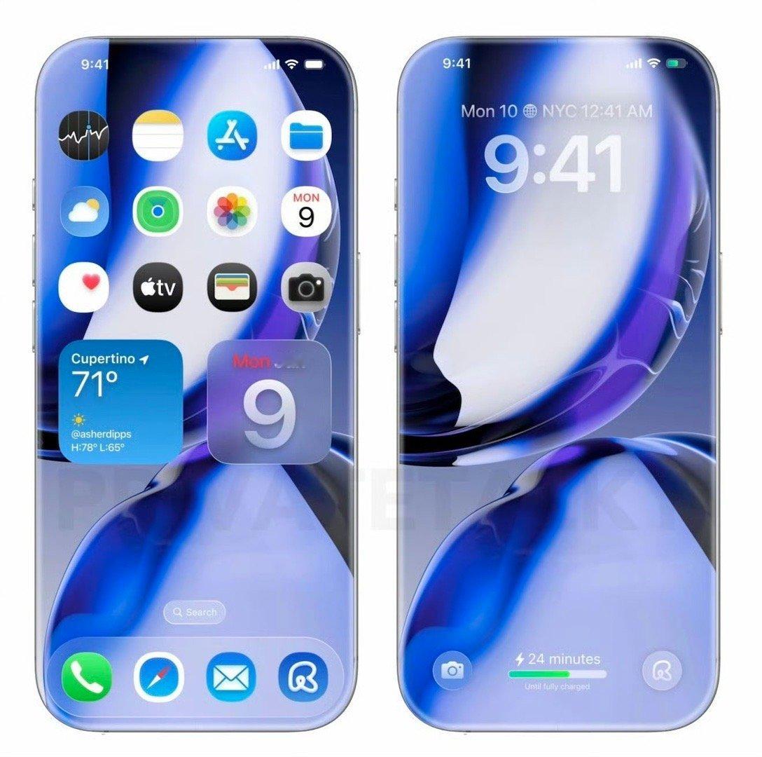 首款曲面iPhone 前几年对华为最不满的就是曲面屏，简直反人类设计。就没几个不