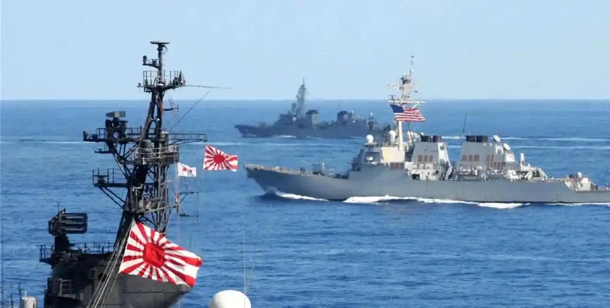我们家门口被架炮了，中方表示绝不接受！

10 月 19 日，美日两国开启了代号