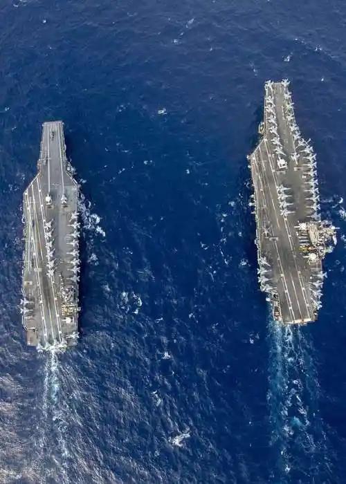 美军“华盛顿”号航母F-35C形成战力，西太隐身时代来了？
6月8日，美国海军“