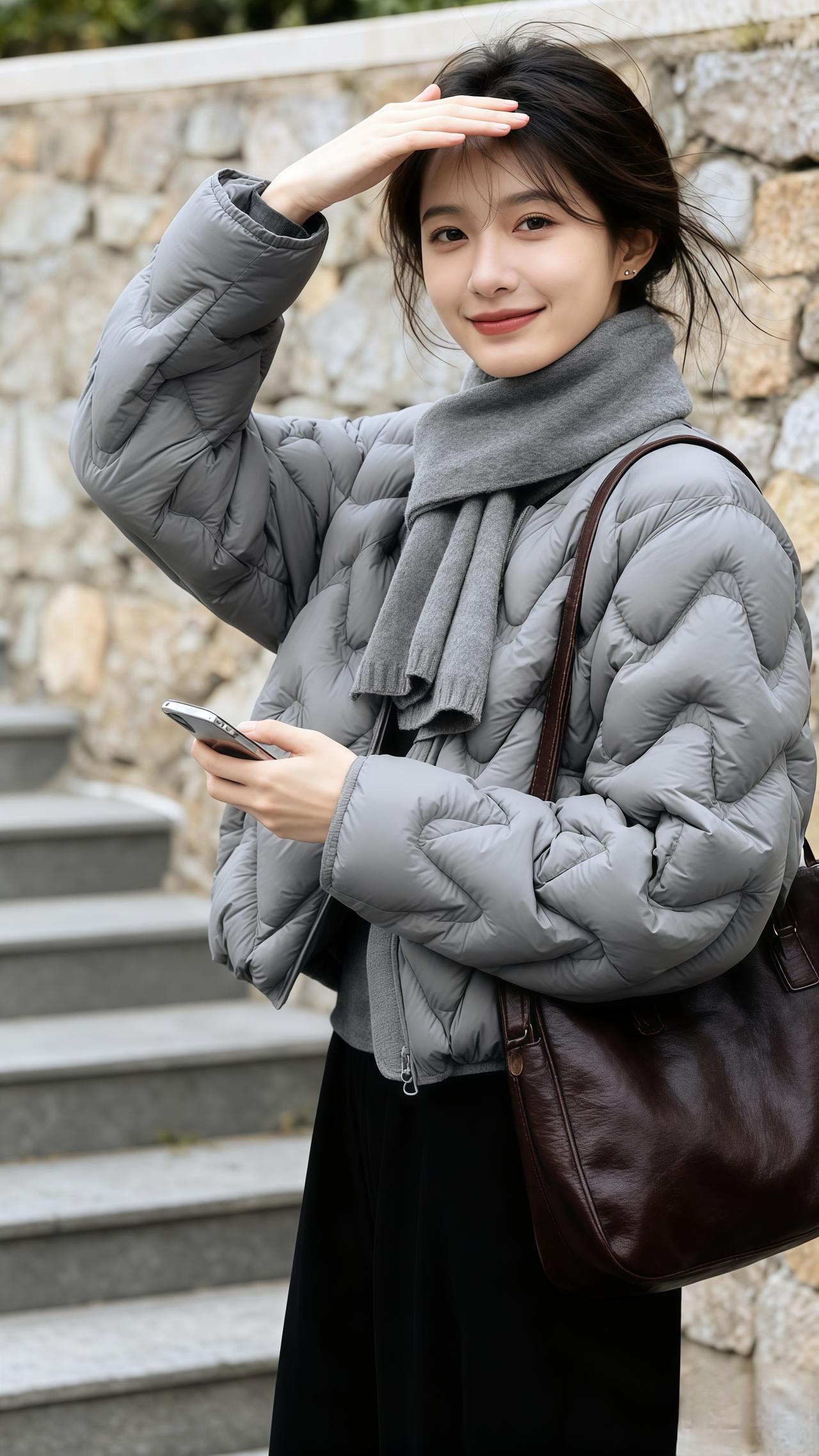 穿搭 冬季搭配 分享穿搭 羽绒服穿搭 保暖外套