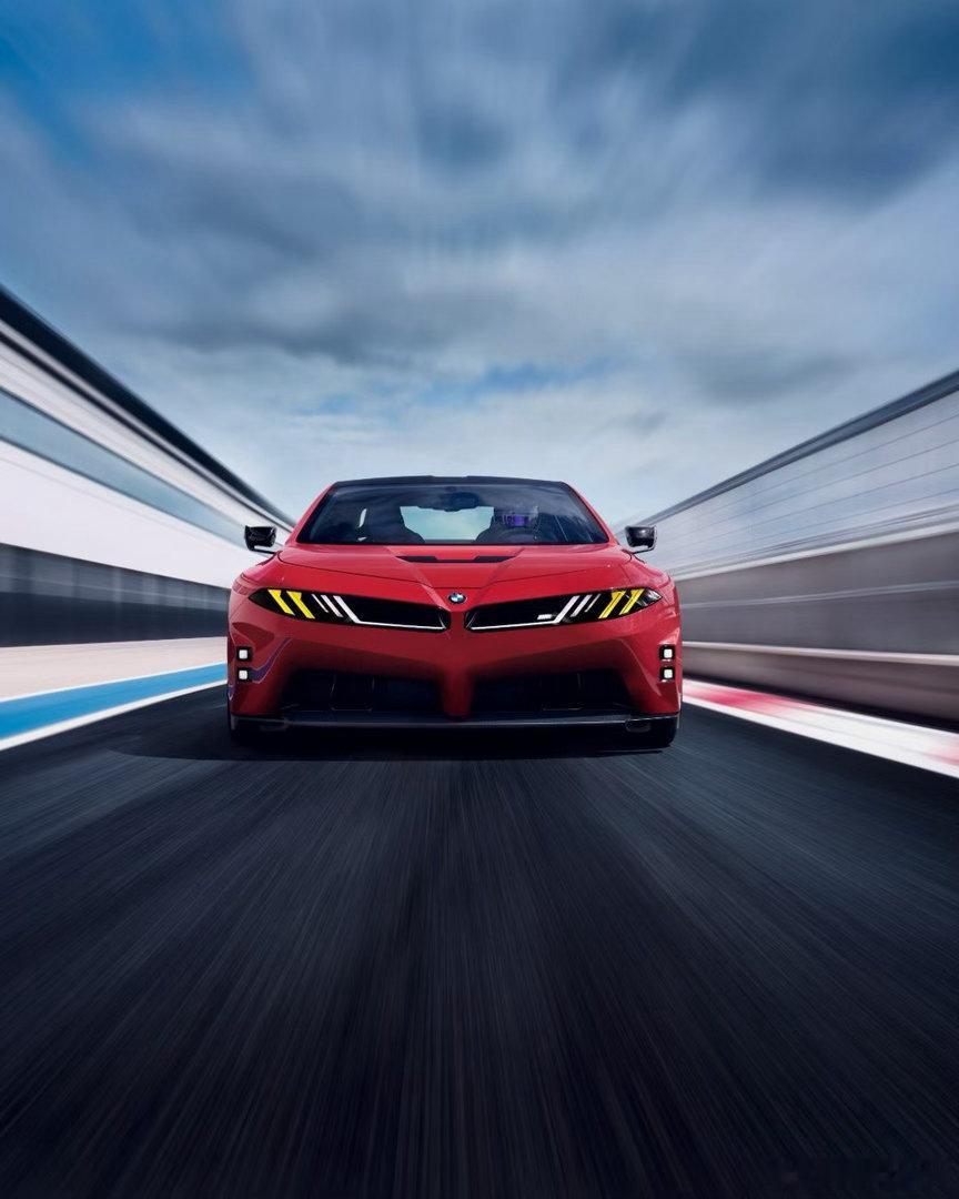 BMW M 新世代概念车，基本上纯电M3就长这样了，帅的！大v聊车2026勒芒2
