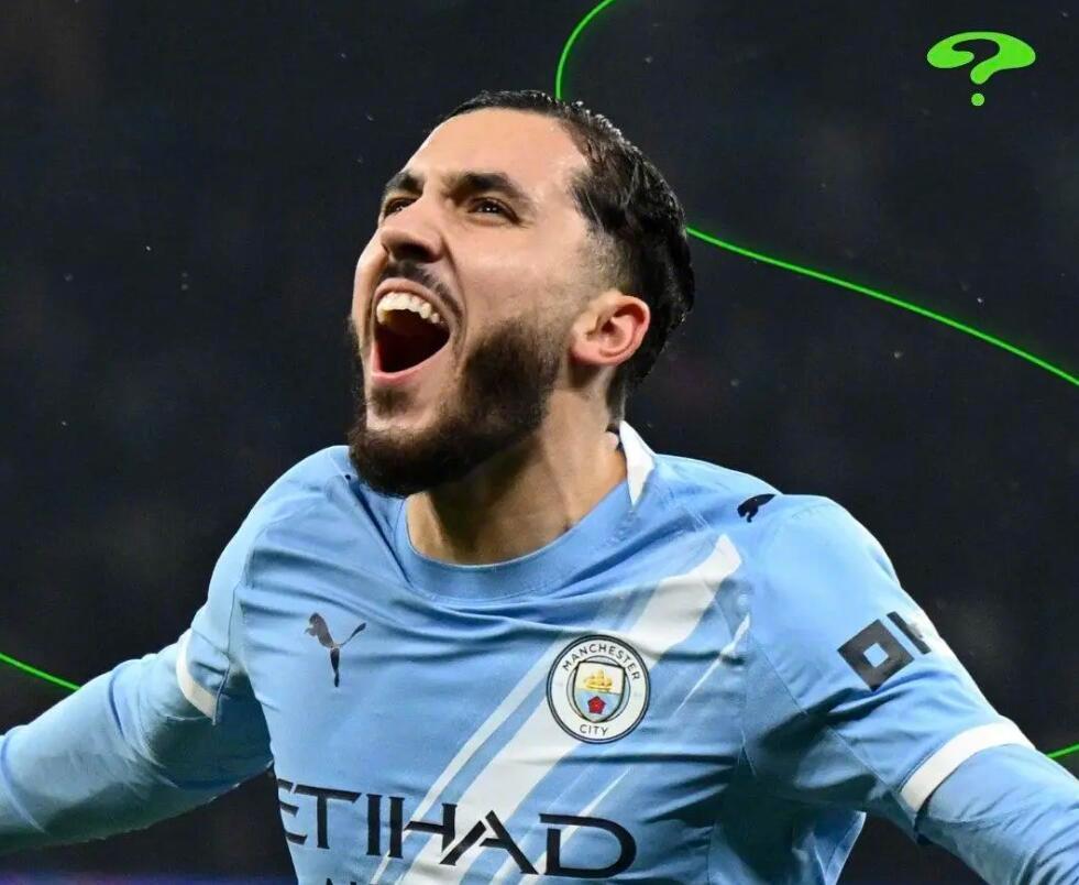 据Whoscore统计，曼城中场谢尔基在本赛季英超联赛中，每90分钟的关键传球数