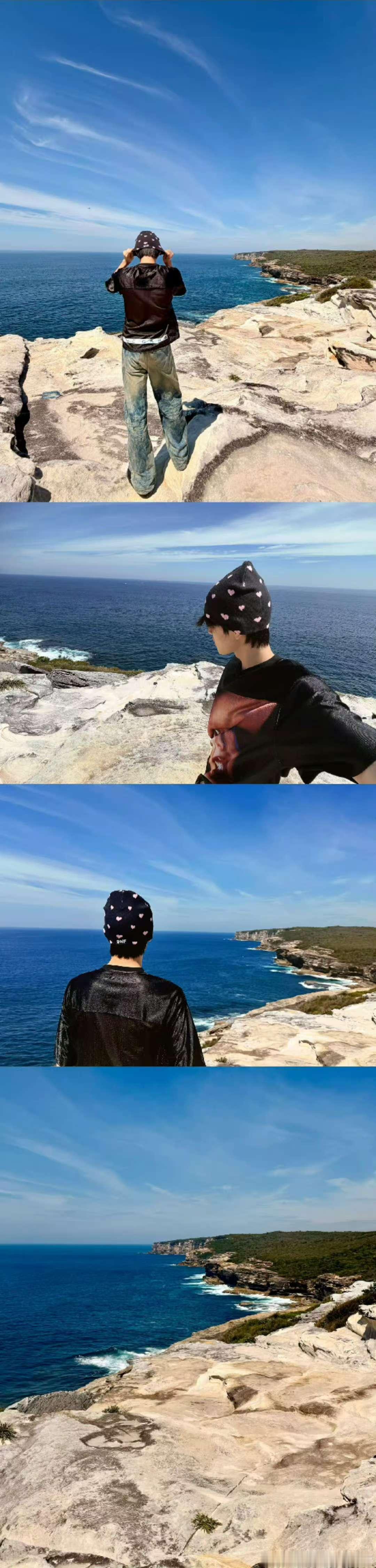 张极意大利明信片张极意大利plog  小宝玩得开心 