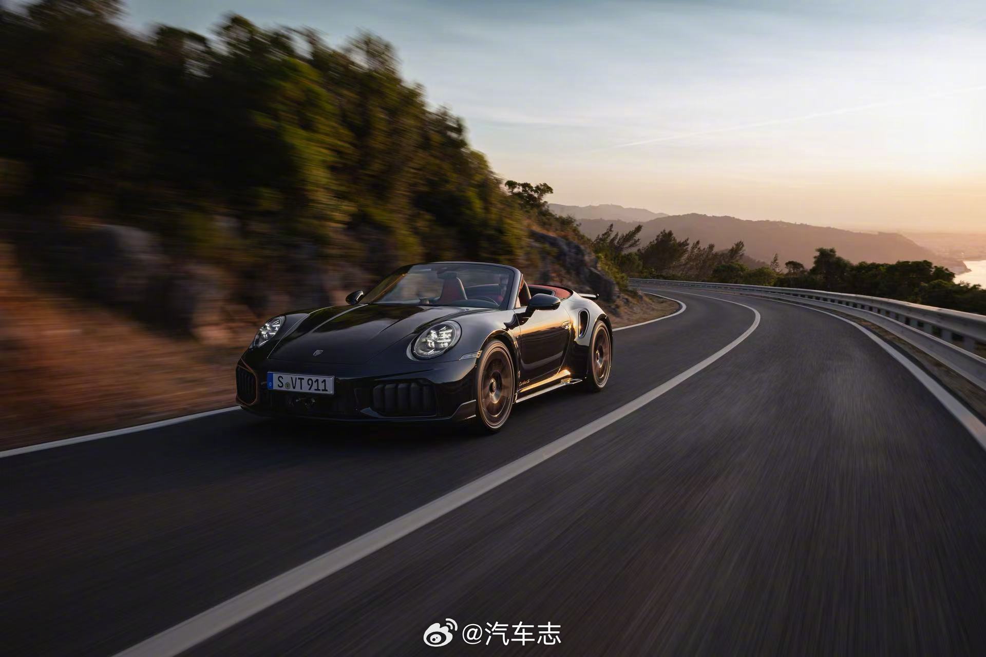 911 Turbo S Cabriolet同时发布🔥敞篷版比硬顶贵15万，中国