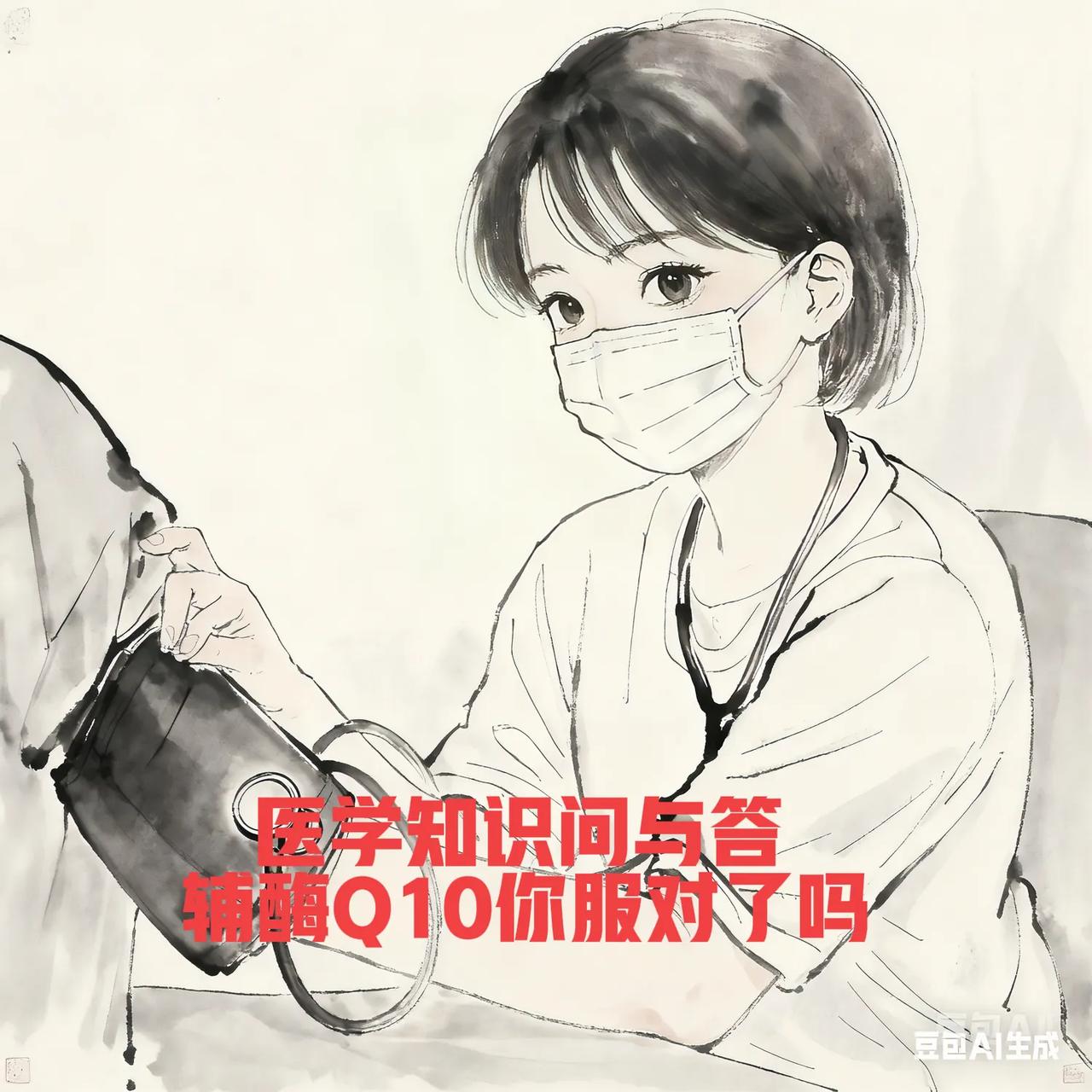 辅酶Q10你服对了吗？
  -----医学知识每日1一2问
辅酶Q10具有能量补