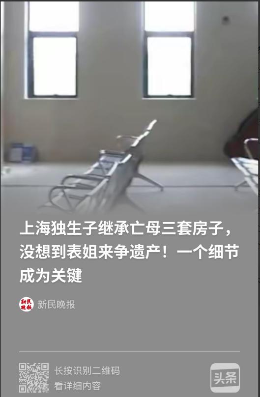 ‌表姐起诉独生子继承母亲遗产，法院一纸判决揭穿亲情伪装：遗嘱不是万能钥匙，法律只