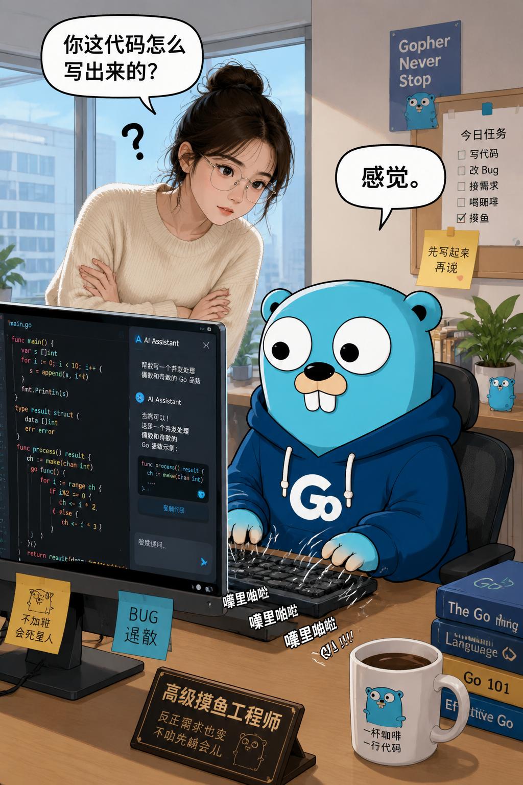 不会写代码、看不懂逻辑、遇到 Bug 也不慌，自从有了AI加持，现在的程序员到底