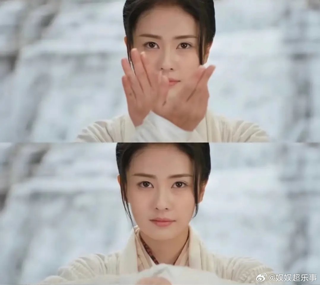 白鹿美瞳直径选的太大了，眼白都没了 