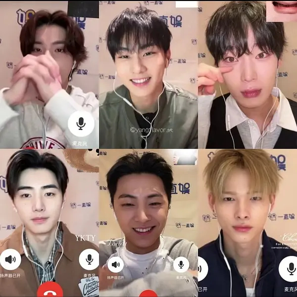 ENHYPEN 六符今日视频签售状态 看来完全没受李羲承退团影响 
