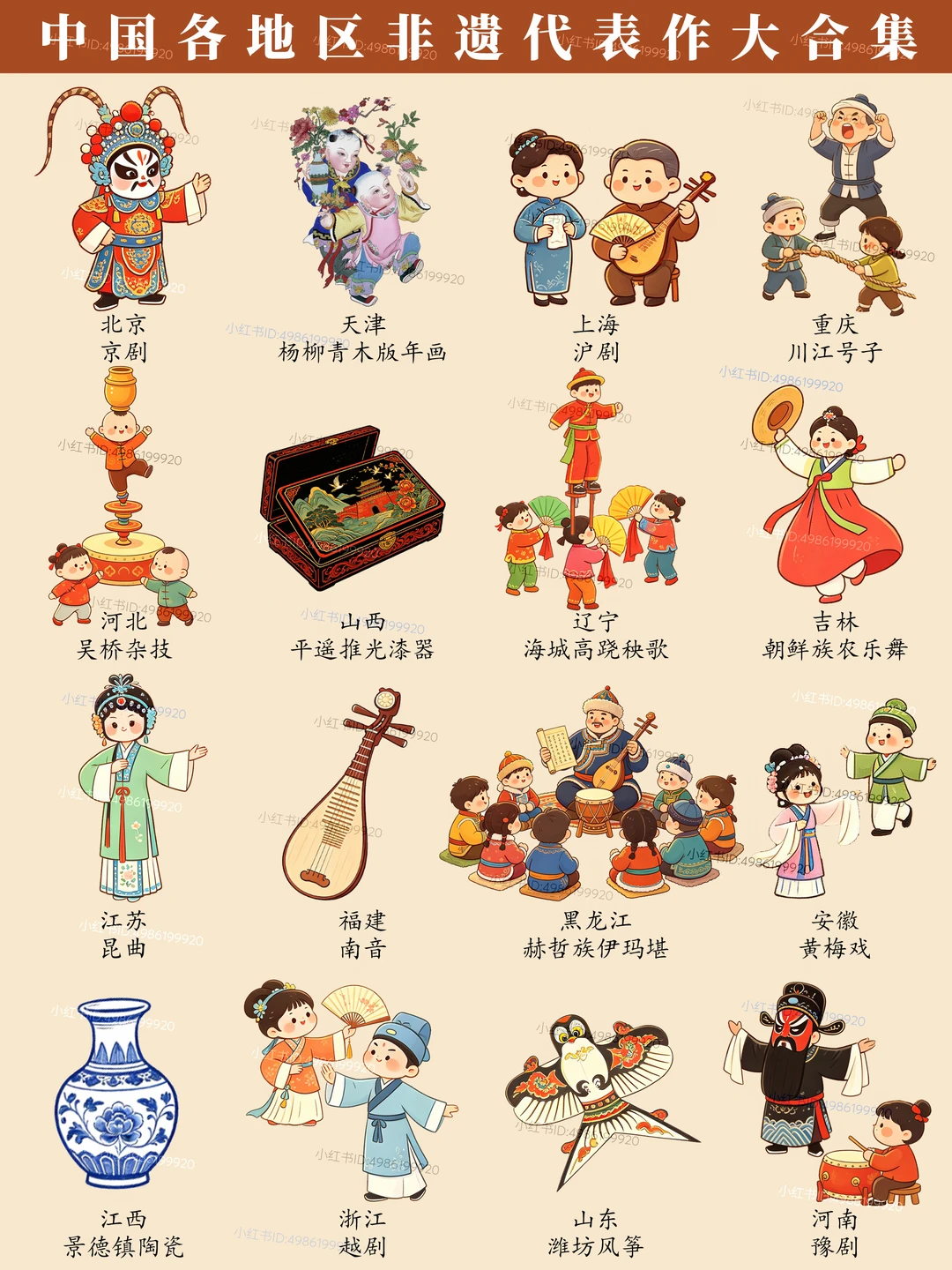 🔴各地区非遗代表作，快来寻找你的家乡吧