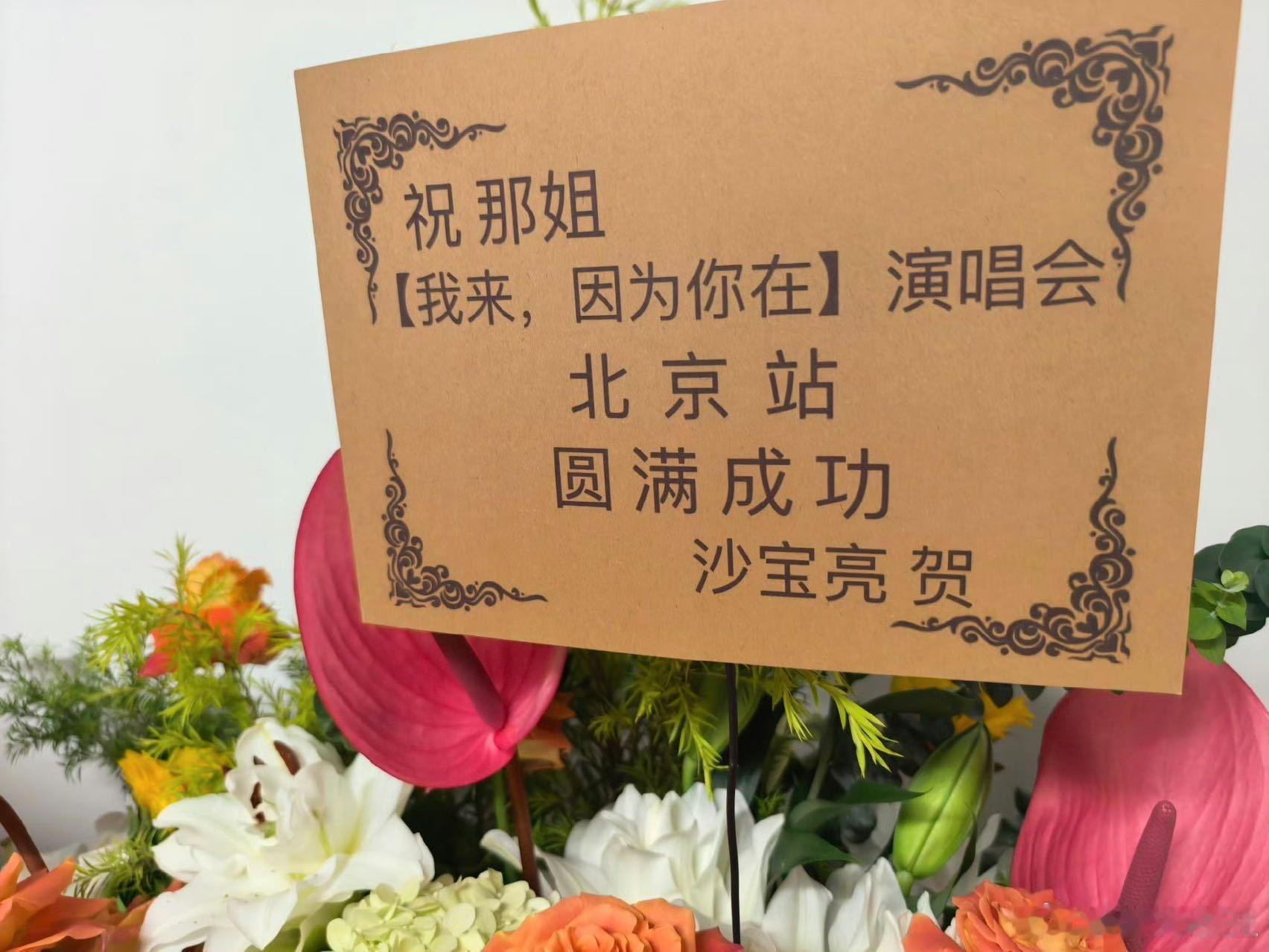那英人脉这一块 这才是华语乐坛大姐大的排面！那英演唱会收到王菲、窦靖童、张碧晨、