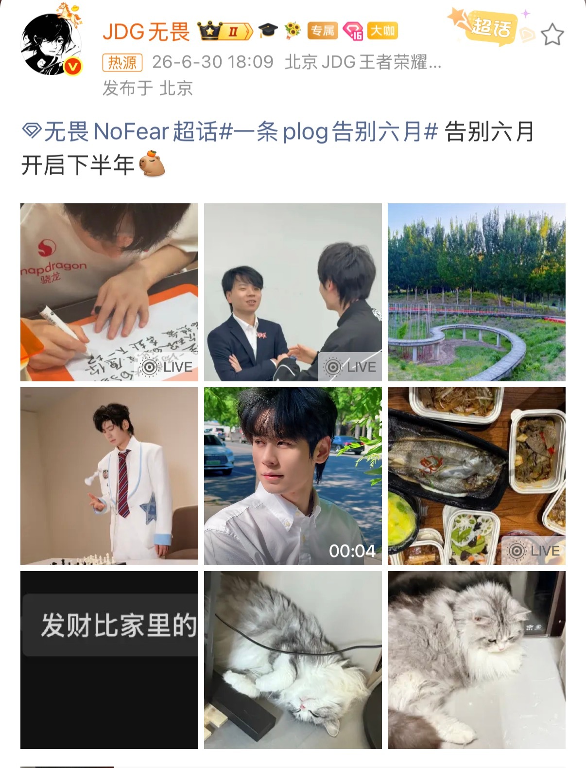 无畏告别六月plog：告别六月 开启下半年 下半年也多多见面