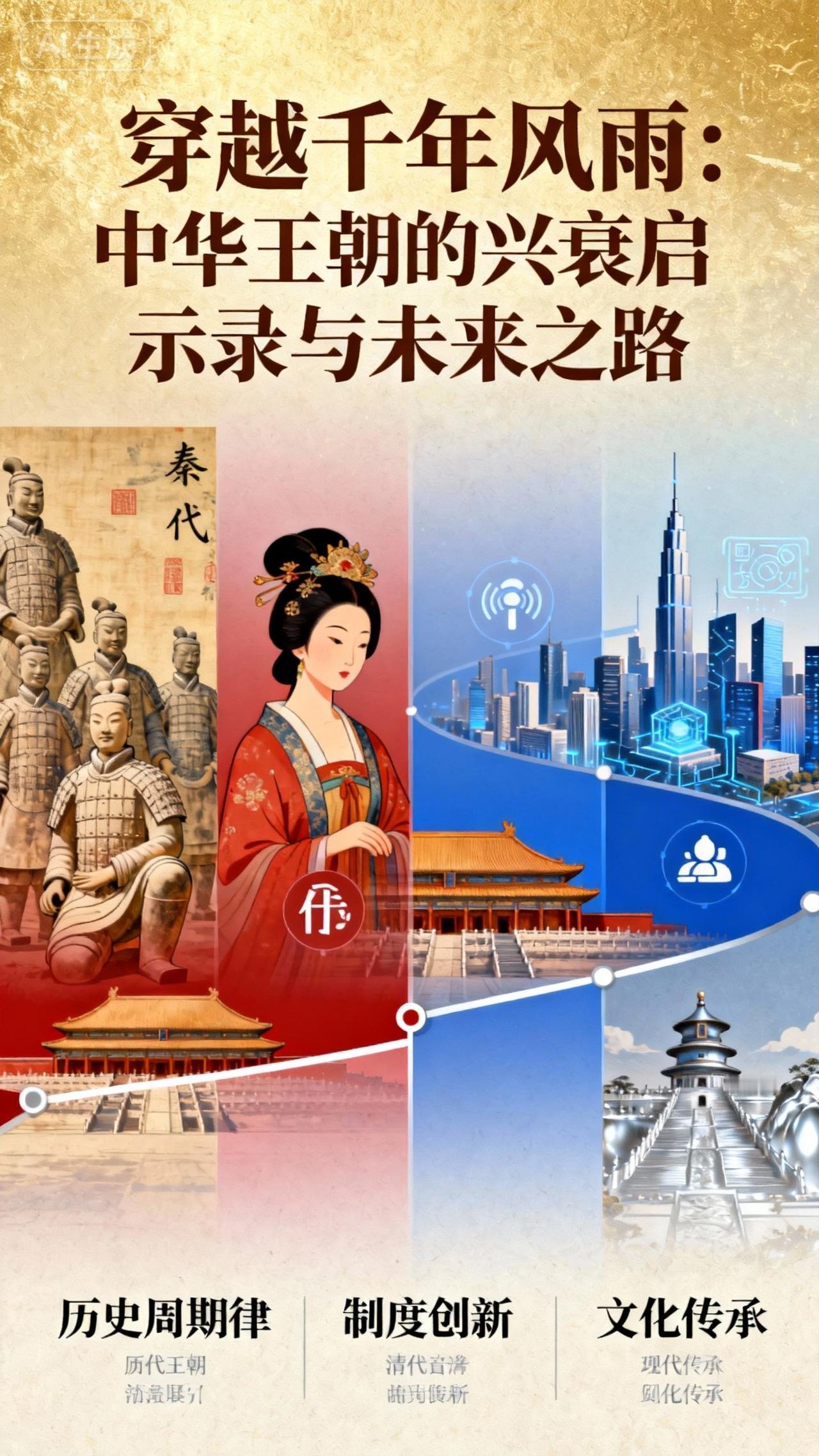 千年王朝兴衰密码：读懂历史，方知未来之路
 
当历史的长河流淌过千年岁月，中华大