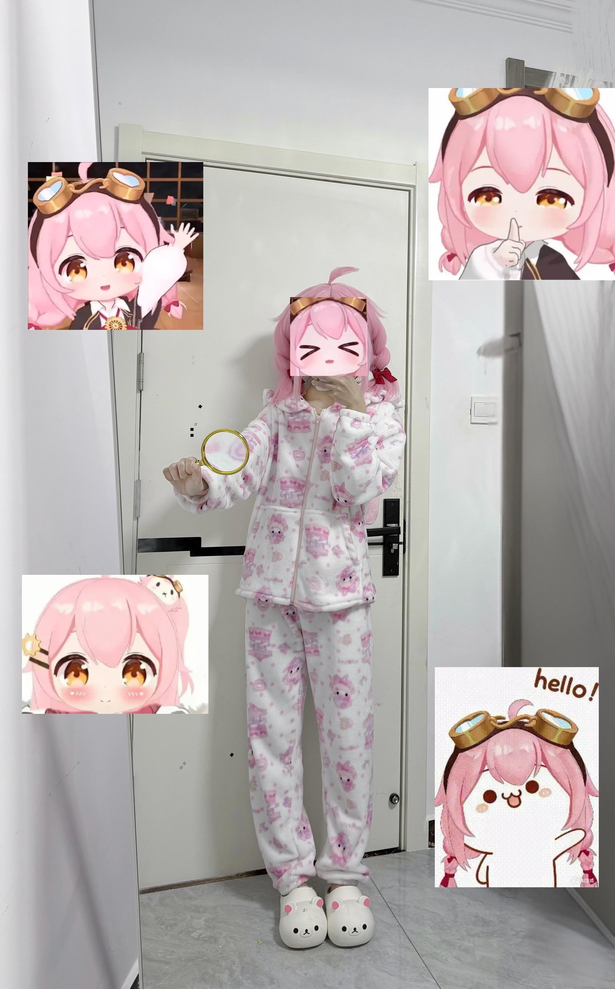 假发到了喵。   👗时尚穿搭