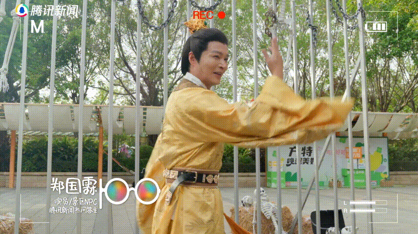 郑国霖从演员转型景区NPC，说得很对，任何工作都不可能不辛苦。明星也有压力与责任