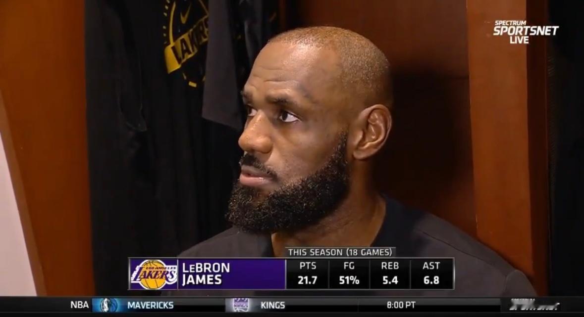 詹姆斯：“卢卡不必为了我去改变自己的打球风格。他是我们这支球队27岁的当家核心，