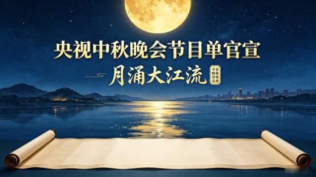 央视中秋晚会节目单官宣！阵容看点满满。今晚8点准时开播