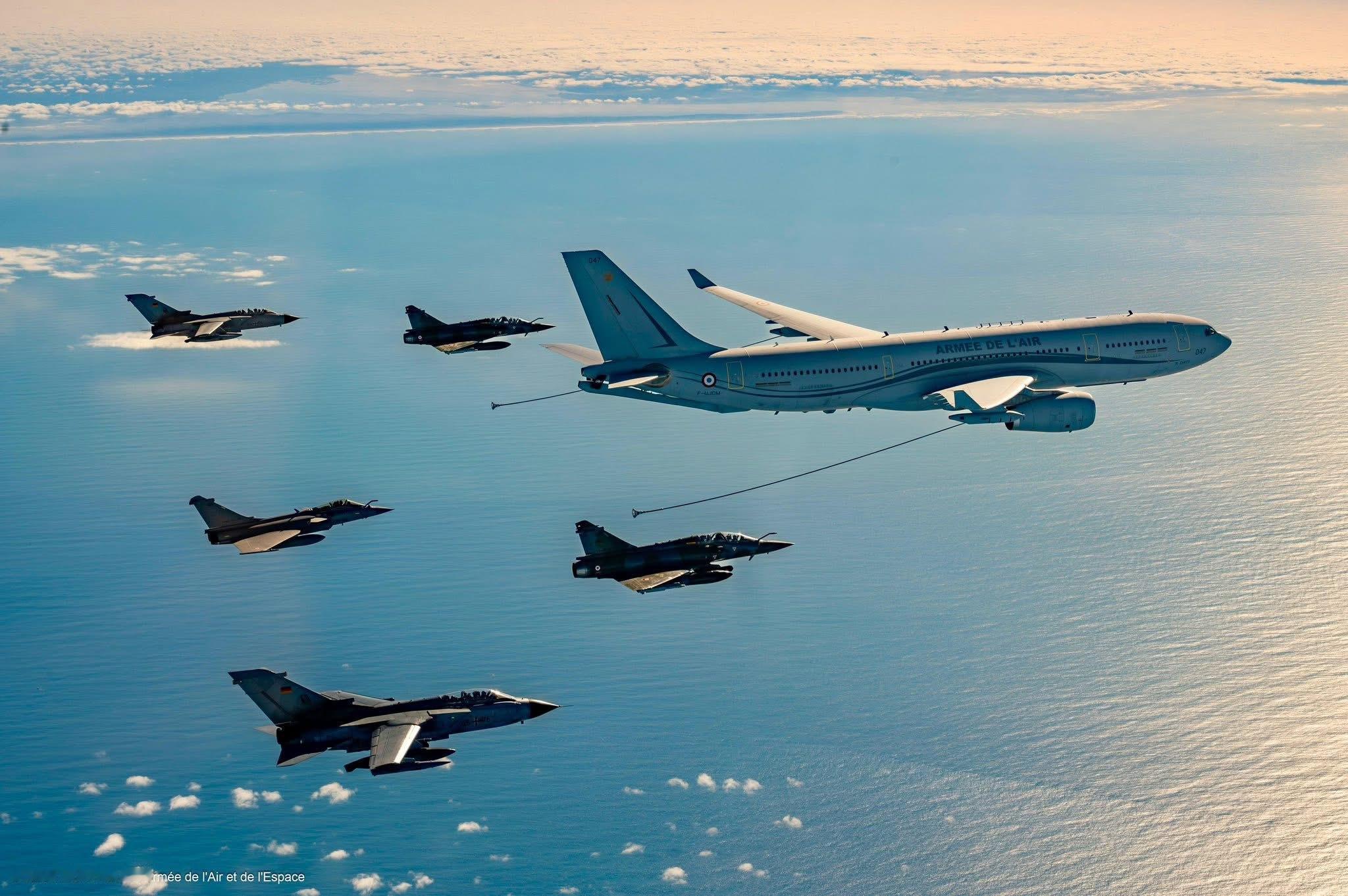 法国空天军（AAE）镜头下的“猎户座26”联演这套图绝了，比上套图（网页链接）还