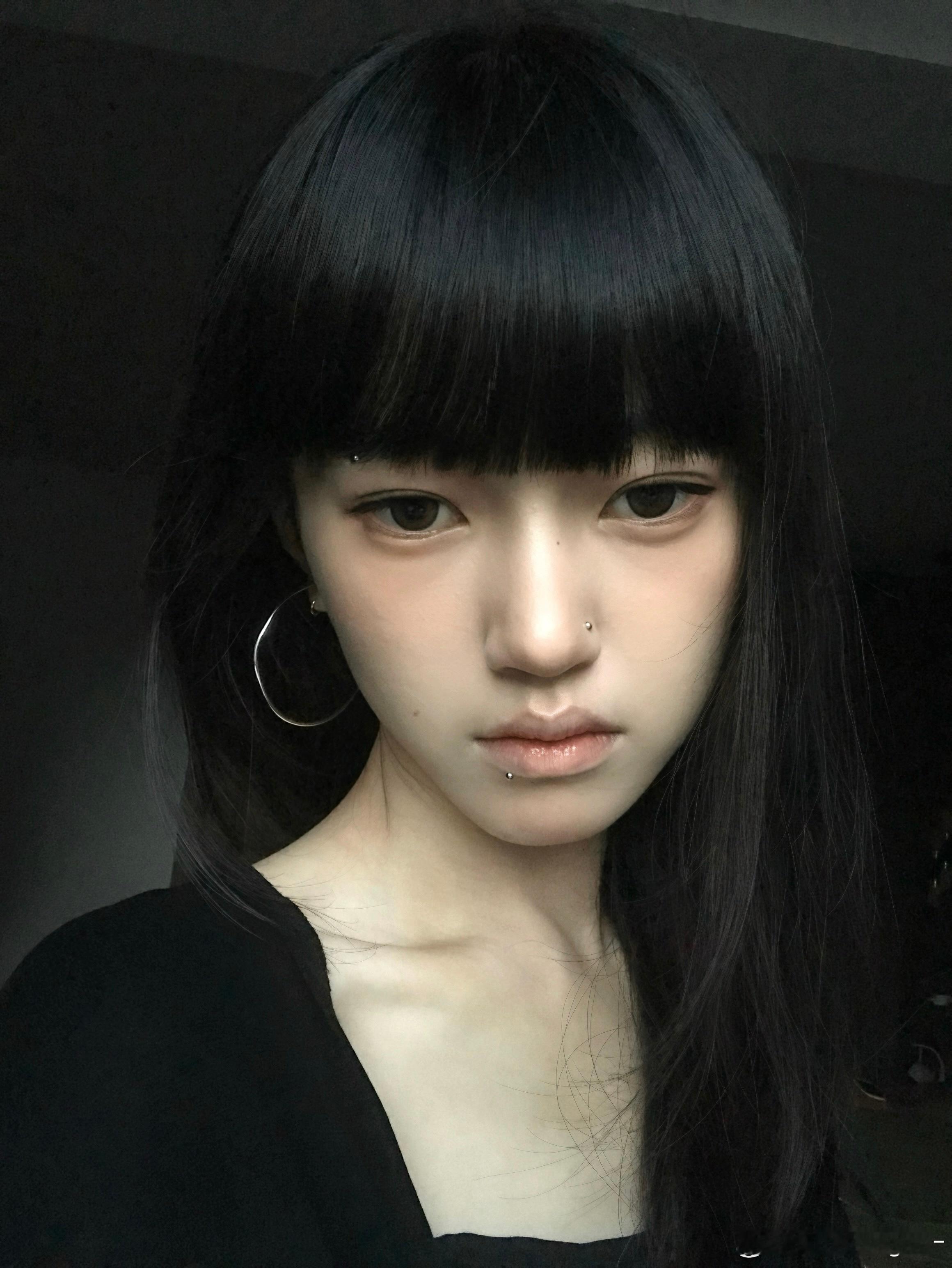 化淡妆（阴天硬要拍照是这样的 暗到看不清 ​​​