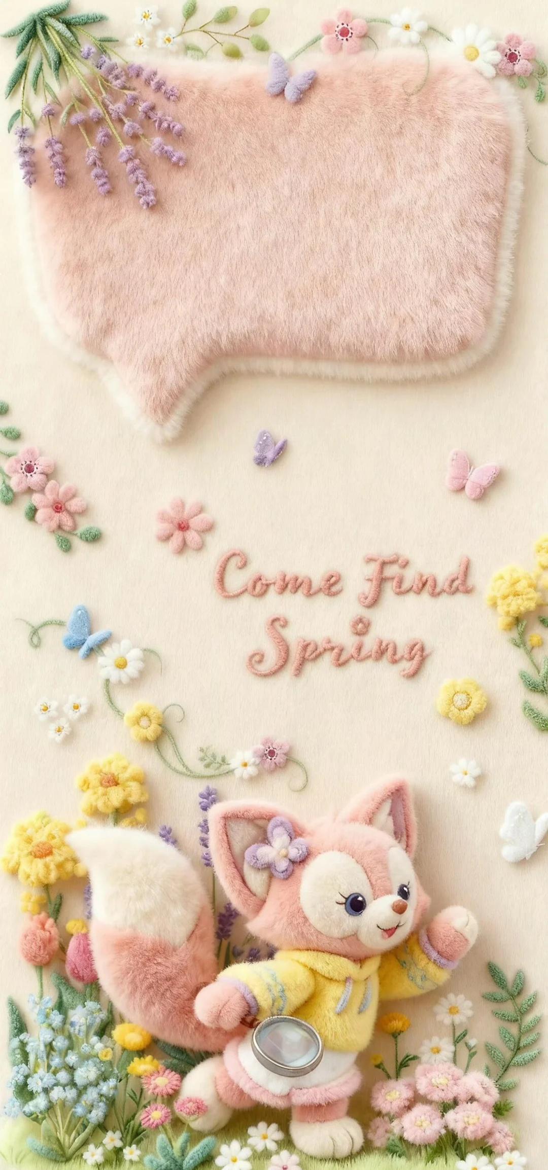 要冬天了给自己的屏幕加层绒｜迪士尼羊毛毡
毛绒绒的 手机壁纸 你的壁纸该换了 万