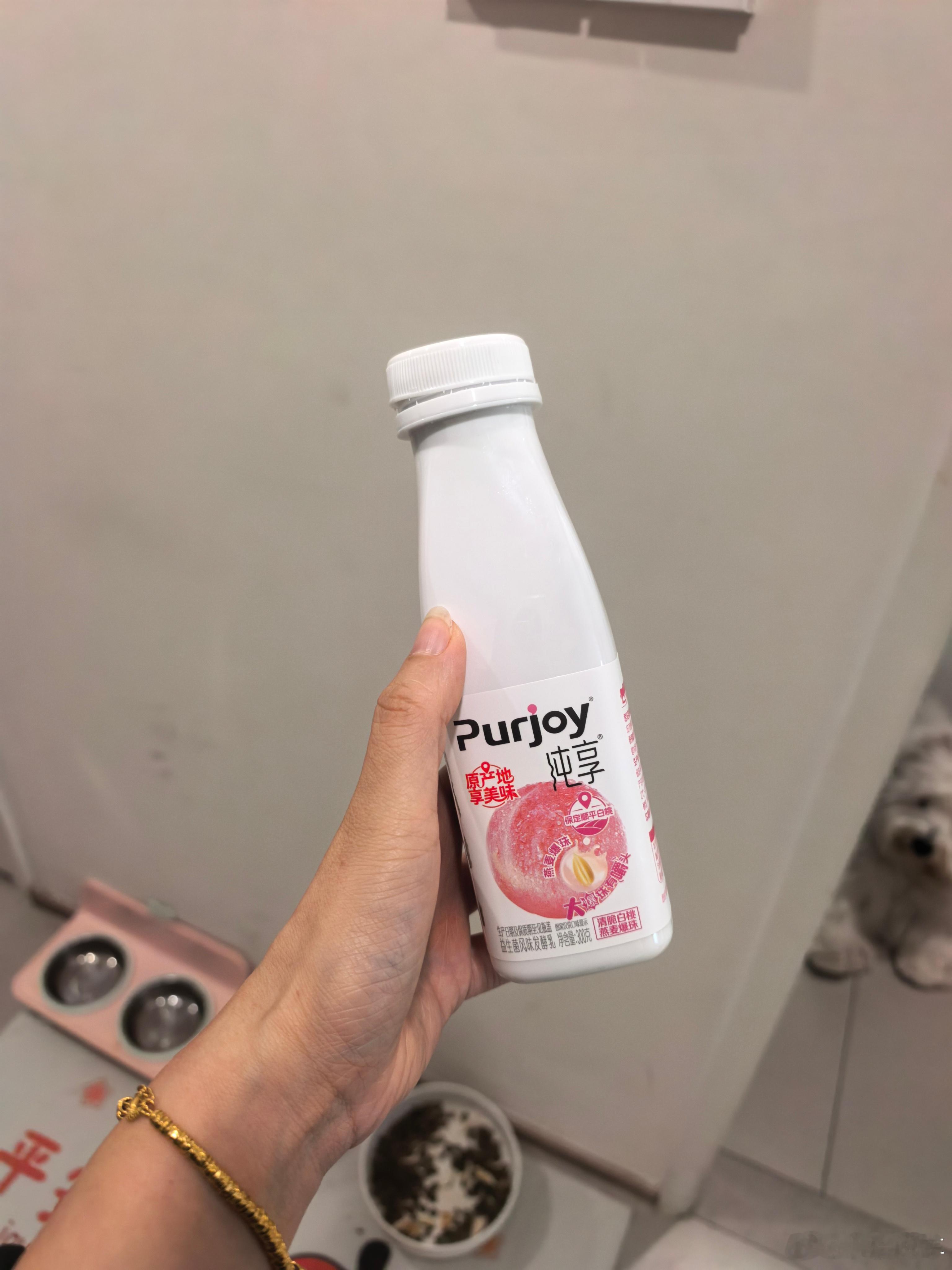 今天小臭狗好像有点不舒服鸡胸肉都不吃了我给它喂了酸奶比我喝的快