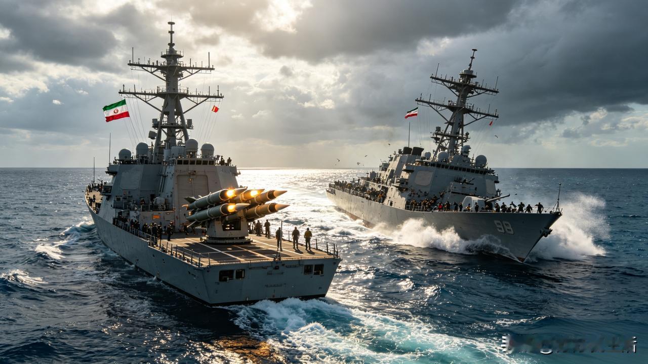 伊朗武装部队全程锁定监控，当场放出狠话：30分钟内不撤离，直接开火！
 
这下美