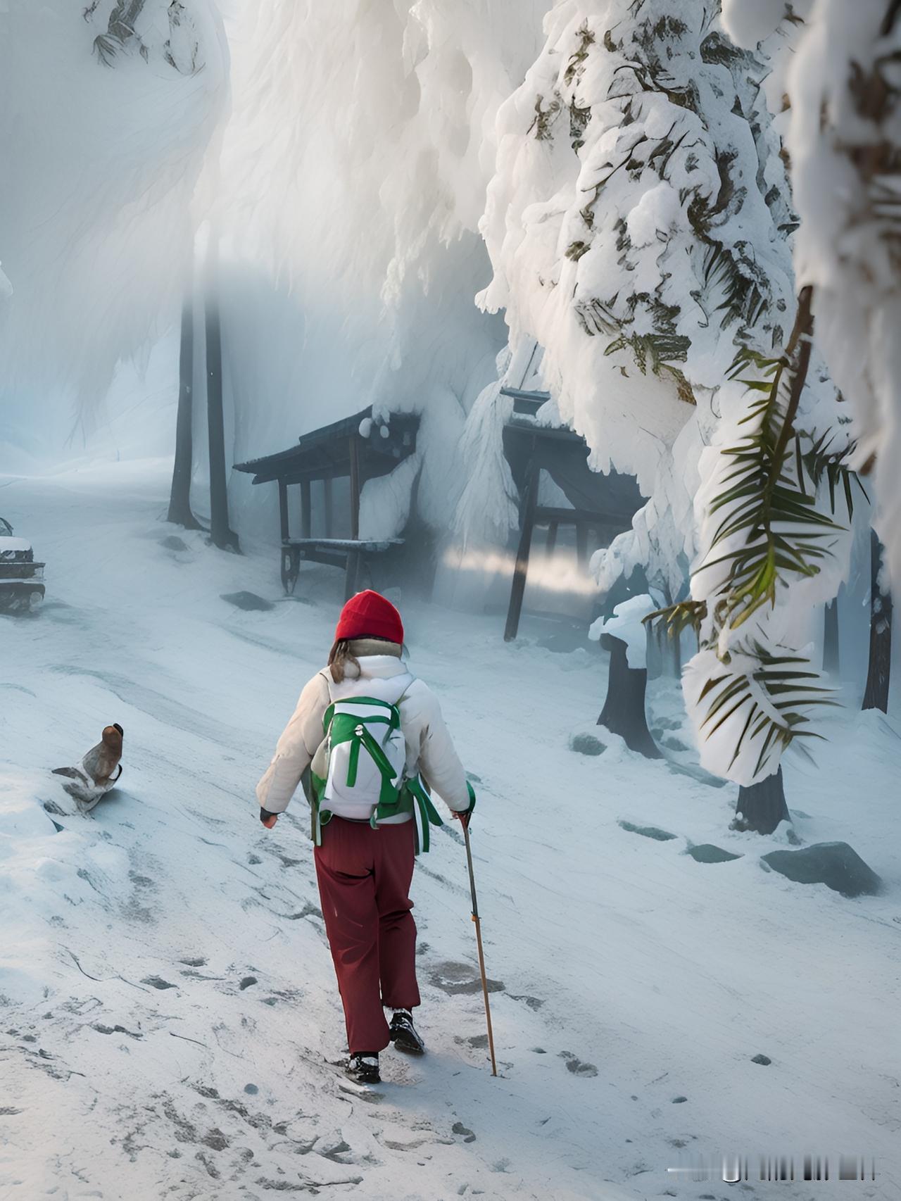此景在武隆仙南牧场呀。//@头条评论精灵:雪景真是美不胜收啊！🌨️ 能问问是哪