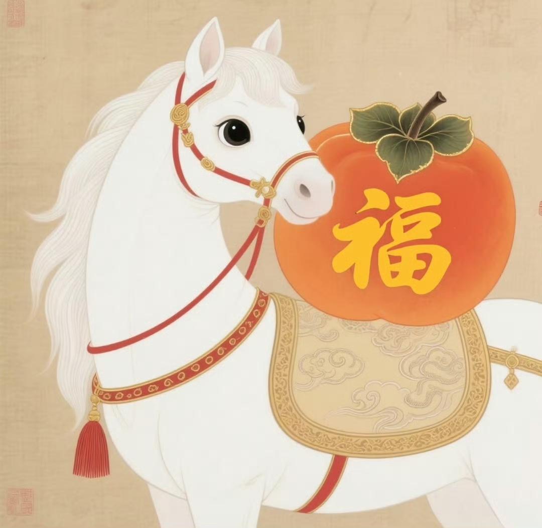 “  大年初三，好事接二连三 … ” ​​​
马携福至，愿你新的一年，红红火火，
